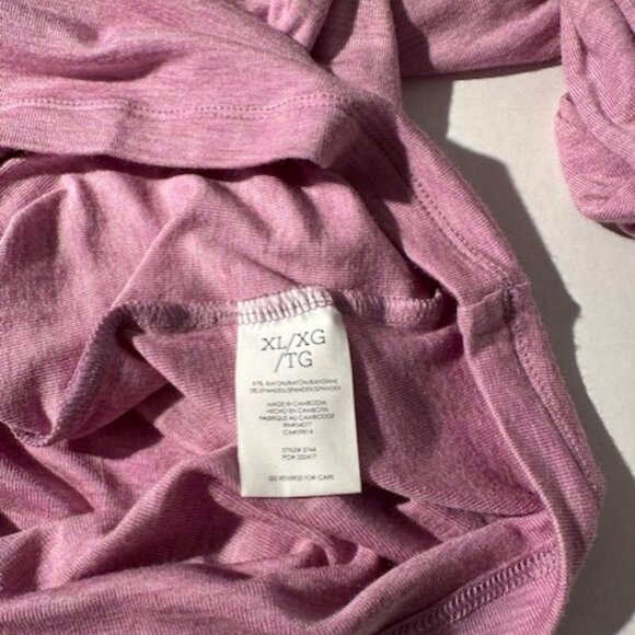 NWT Pink Cabi Serenity Long Sleeve Tee Shirt Size XL - Picture 5 of 11